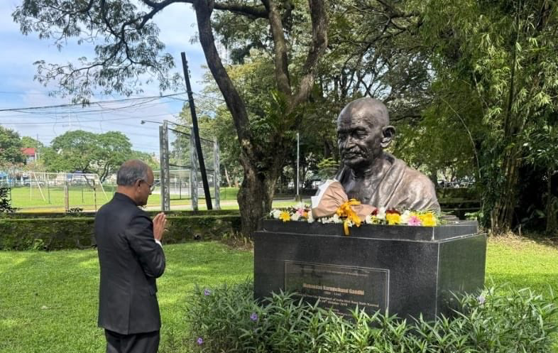 Celebration of Mahatma Gandhi's birth anniversary 02 October 2025