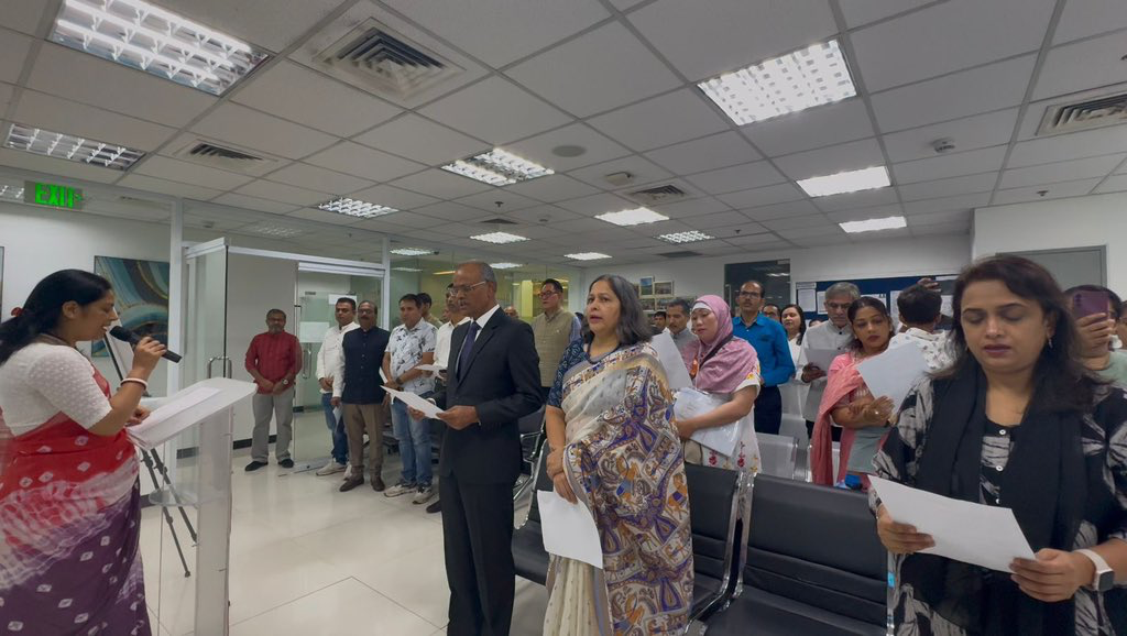 Mass singing on 150th Anniversary of Vande Mataram 7 November 2025